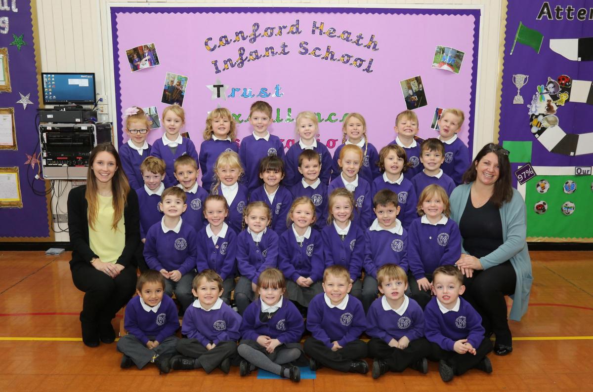 Reception children at Canford Heath Infant School.  Photos by Richard Crease Photography.