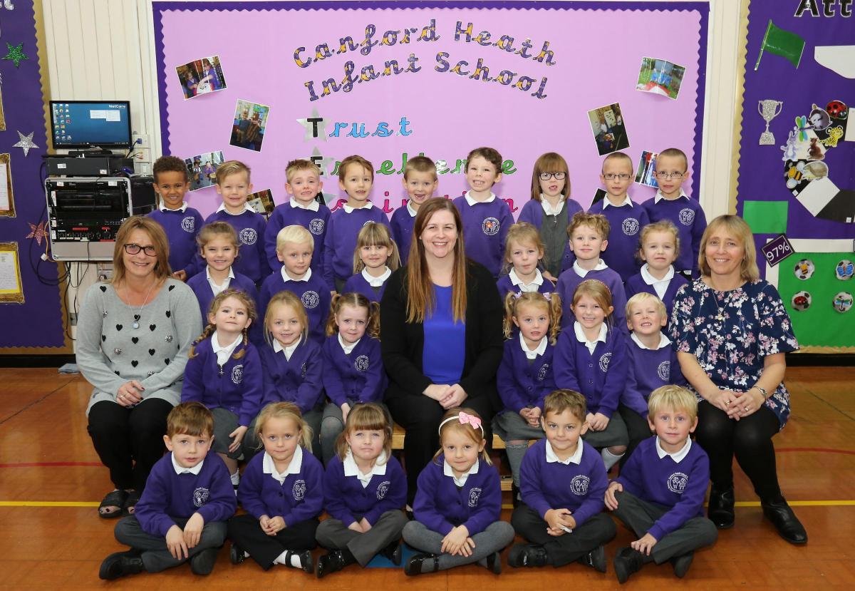 Reception children at Canford Heath Infant School.  Photos by Richard Crease Photography.