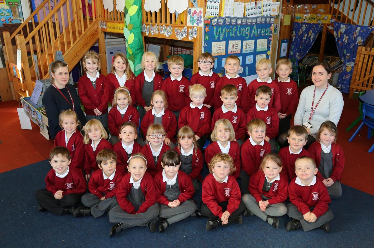 Reception children at Stalbridge Primary School. Photos by Richard Crease Photography.