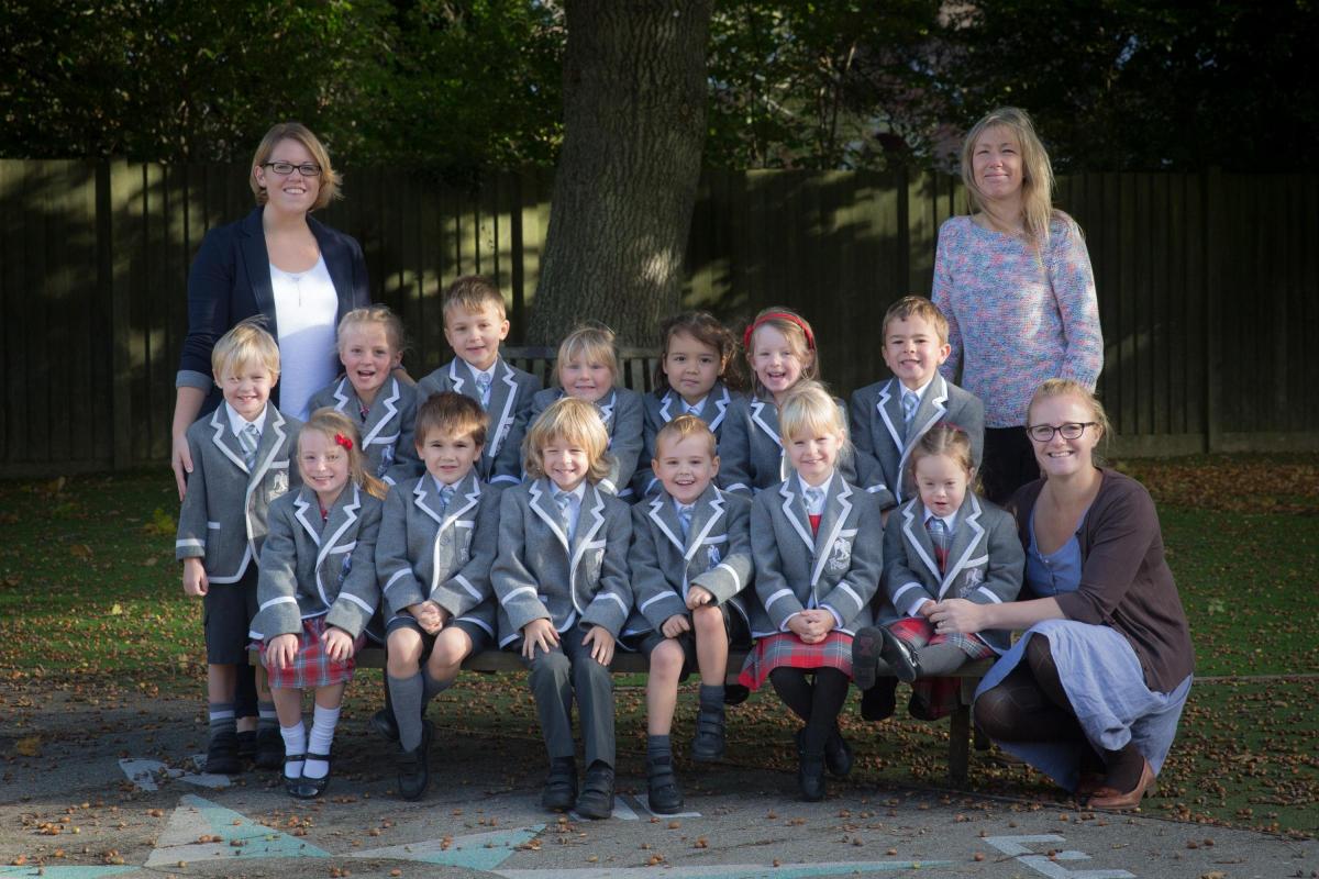 Reception children in Durlston Court School.Submitted photo from the school