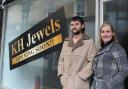 Kier and Kim Hurley, owners of KH Jewels