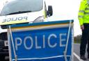 Road partially blocked after overturned lorry