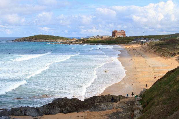 Fistral Beach in all its splendour - photo by Mike Searle