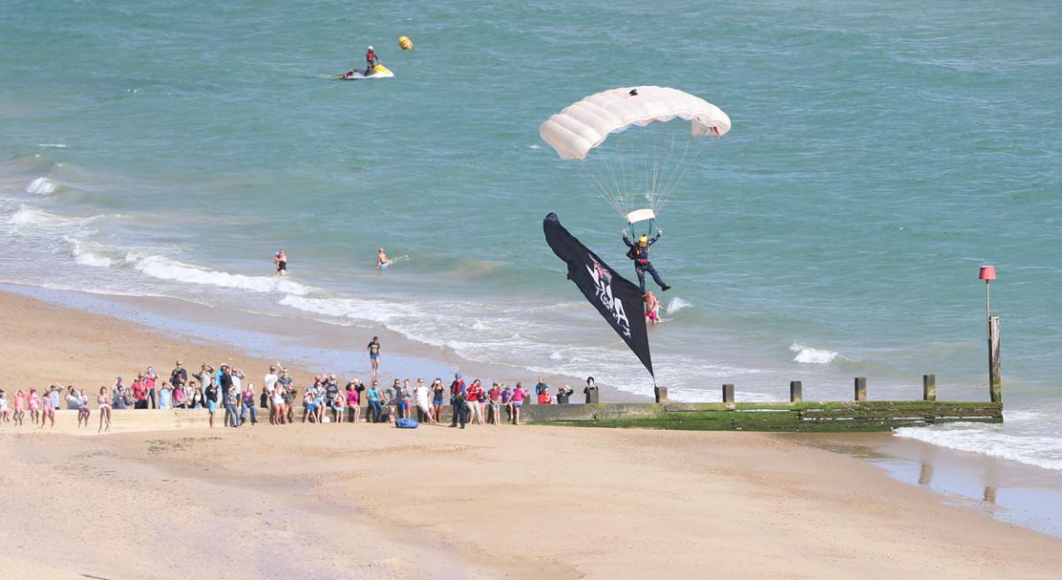 Pictures from day one of the Bournemouth Air Festival 2019 