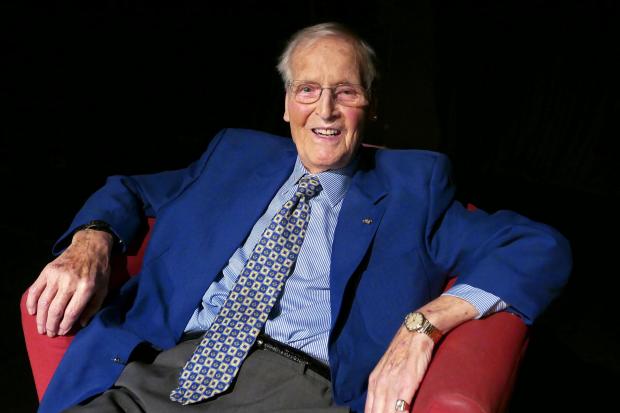  Nicholas Parsons at the Forest Arts Centre in New Milton. Picture Hattie Miles