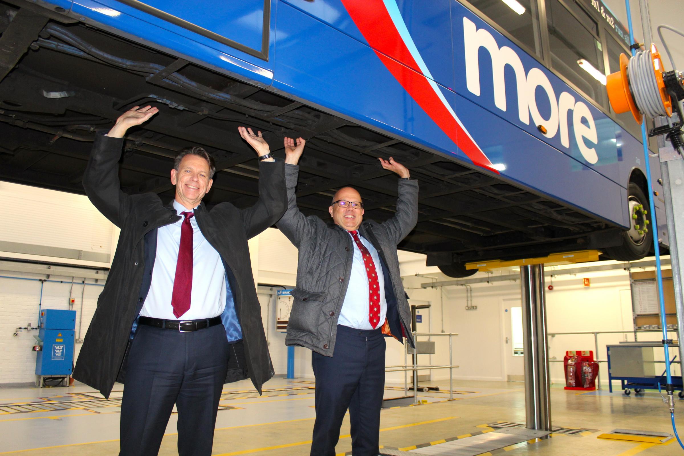 Morebus opens £2.5m depot in Bournemouth - Bournemouth Echo