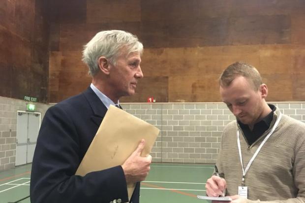 South Dorset MP Richard Drax at the count in December 2019. Picture by Ellie Maslin