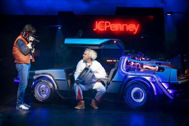 Bournemouth Echo: Back To The Future The Musical (c) Sean Ebsworth Barnes