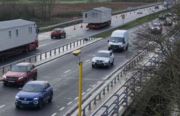 Bournemouth Echo: The cameras have been in place on the A338 Spur Road for three years