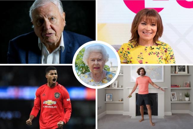 Queen's Birthday Honours 2020: These are the celebrities on this year's list. Pictures: PA Wire/ITV/YouTube