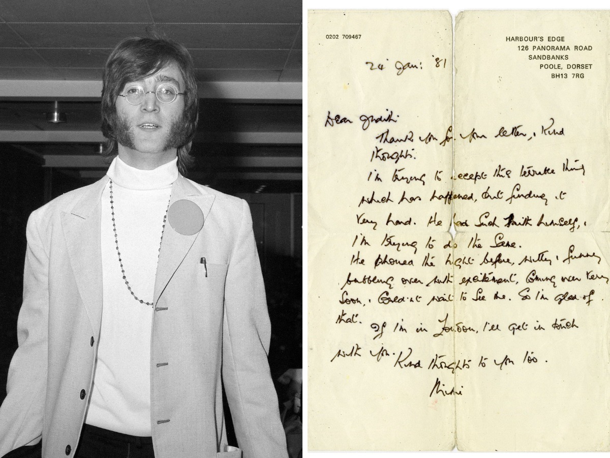 Aunt's Letter Reveals John Lennon Was Excited At Uk Return | Bournemouth Echo