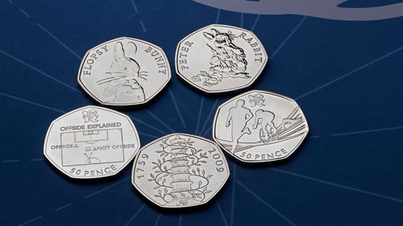 The Royal Mint reveals its 10 rarest 50p coins - see how much they're worth | Bournemouth Echo