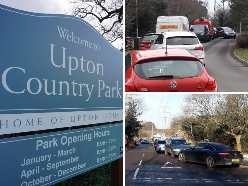 Upton Country Park visitors cause parking issues in nearby roads 