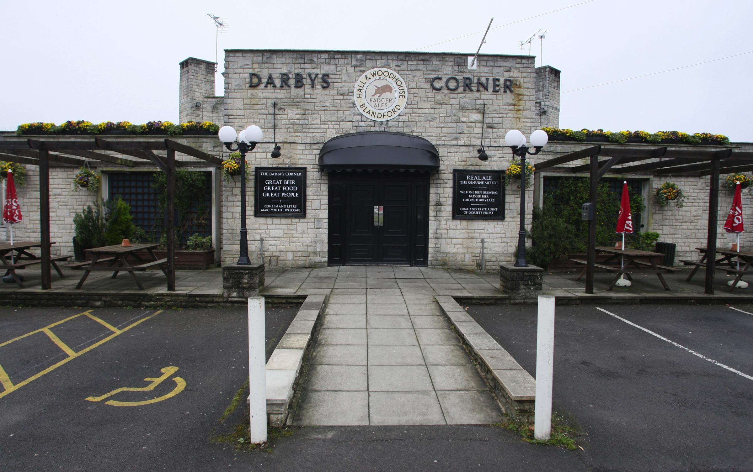 The Darbys Corner pub on Waterloo Road , Poole, 2011