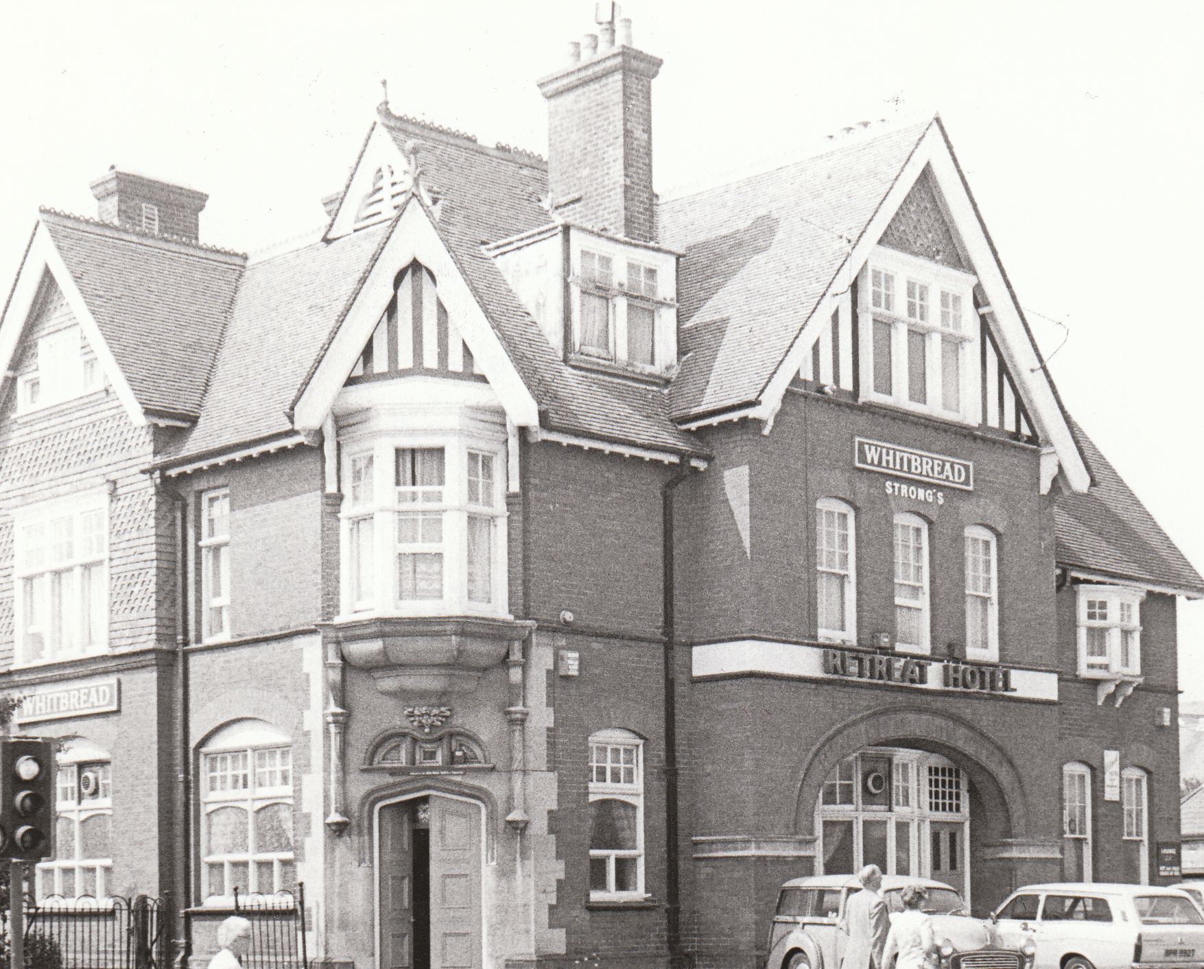 The Retreat pub on Ashley Road in 1982