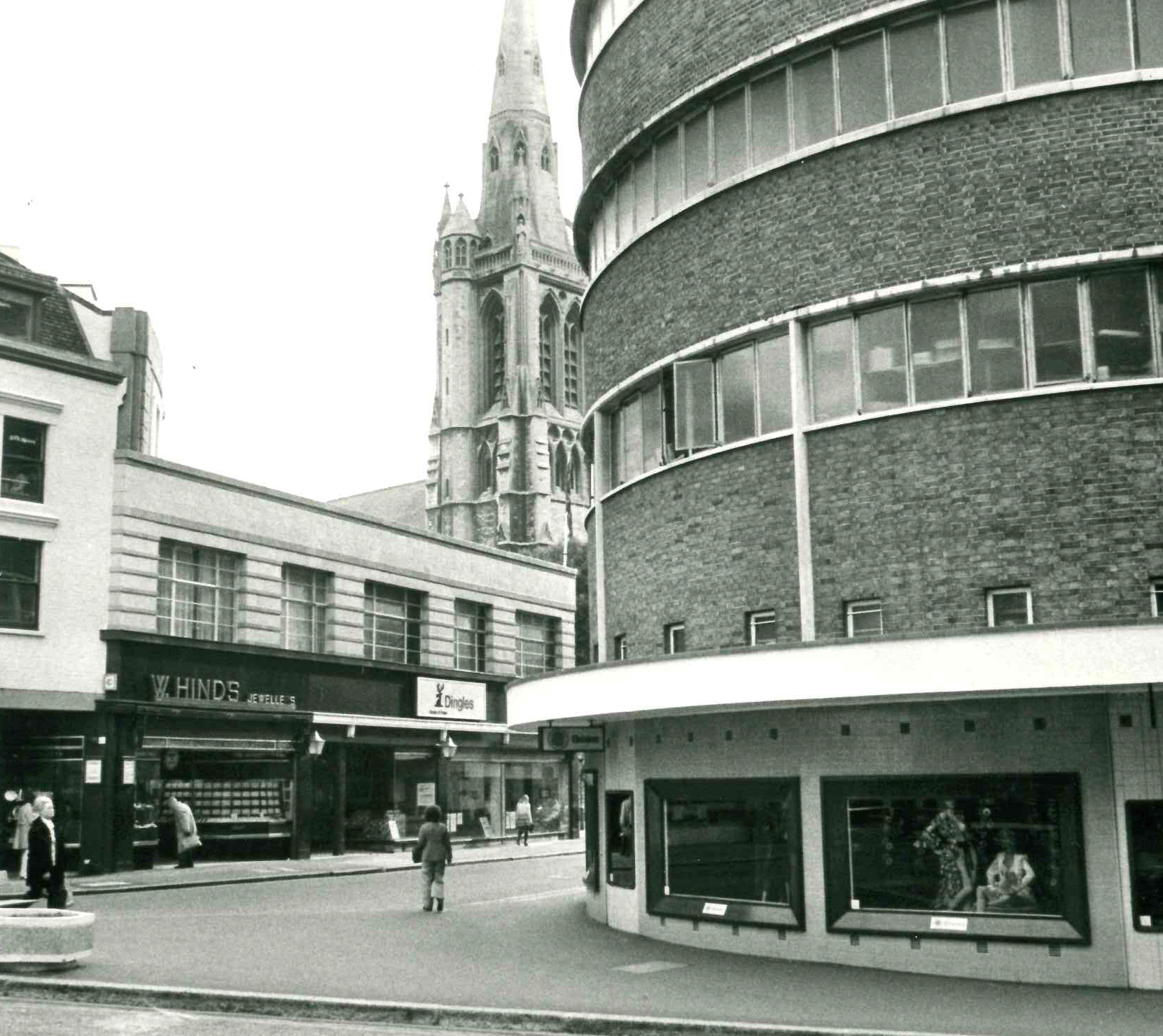 Beales and St Peter’s Church.