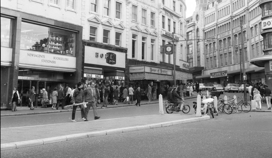 Old Christchurch Road featured in pictures from the 1970s