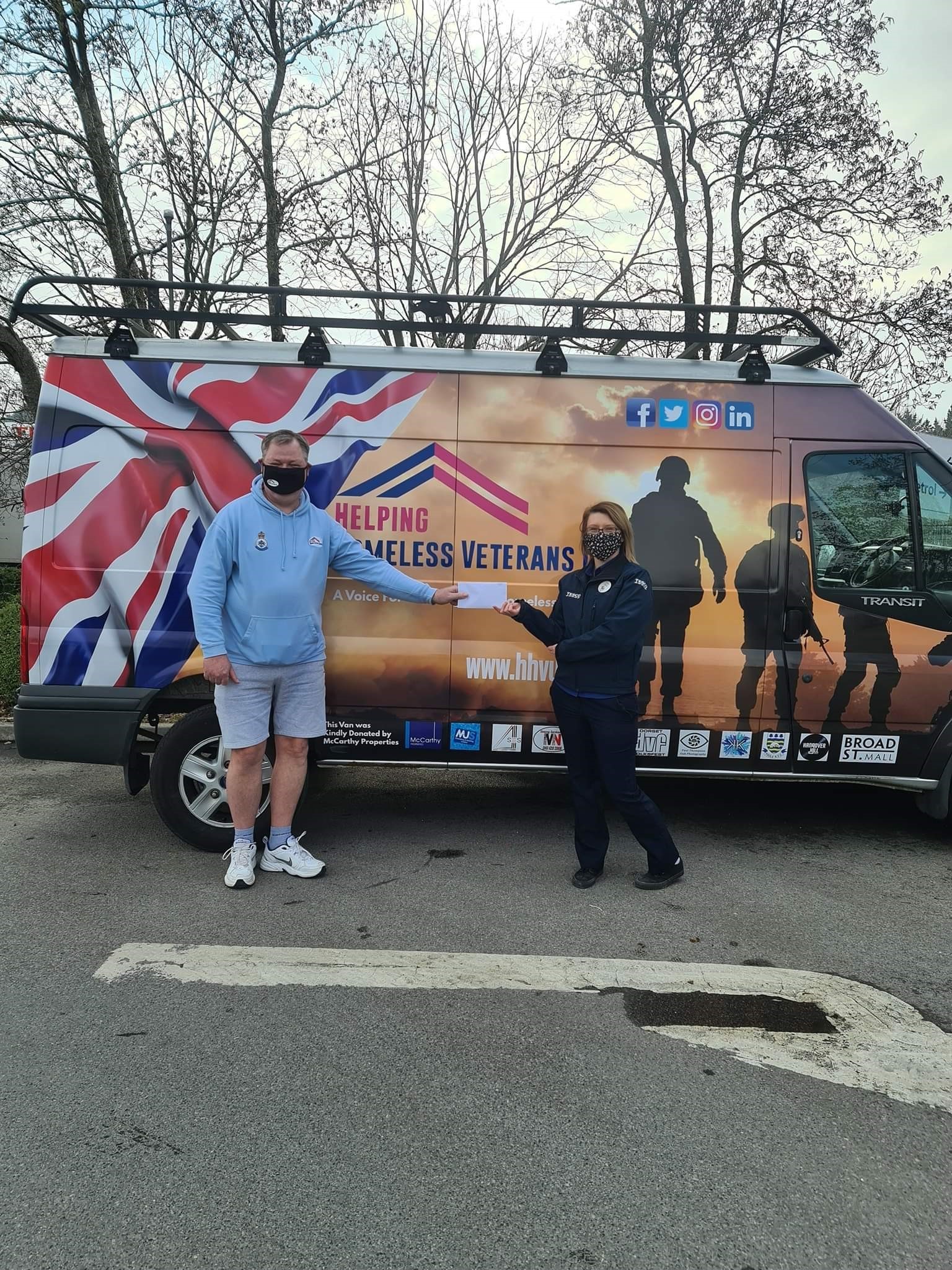 Dave Wood set up Helping Homeless Veterans UK just before the pandemic struck 