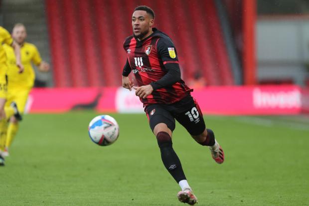 Danjuma in action for Cherries during the 2020-21 campaign (Pic: Richard Crease)