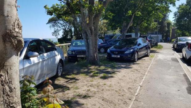 Bournemouth Echo: Illegal parking in Bournemouth this summer
