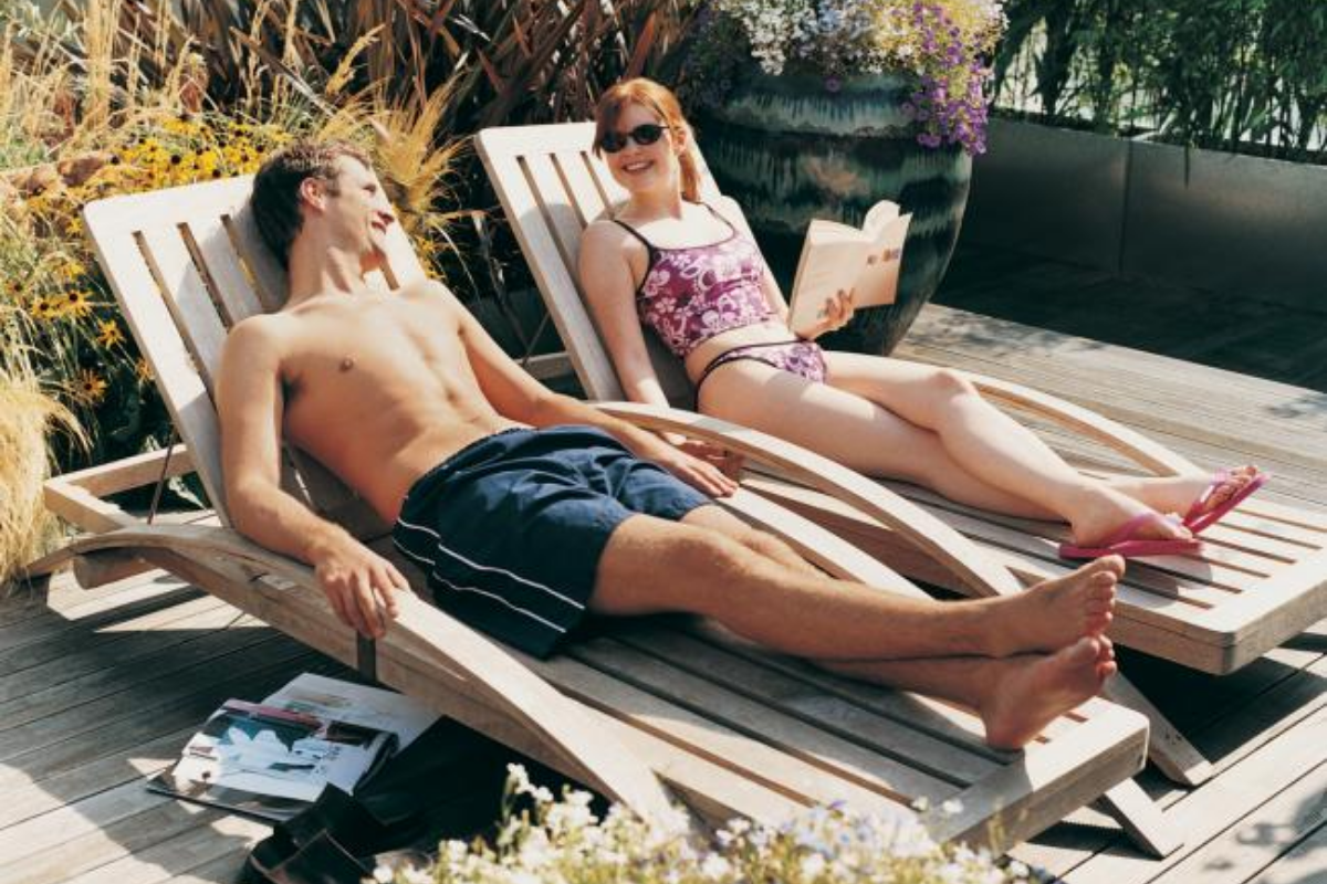 Family Sunbathing Nude