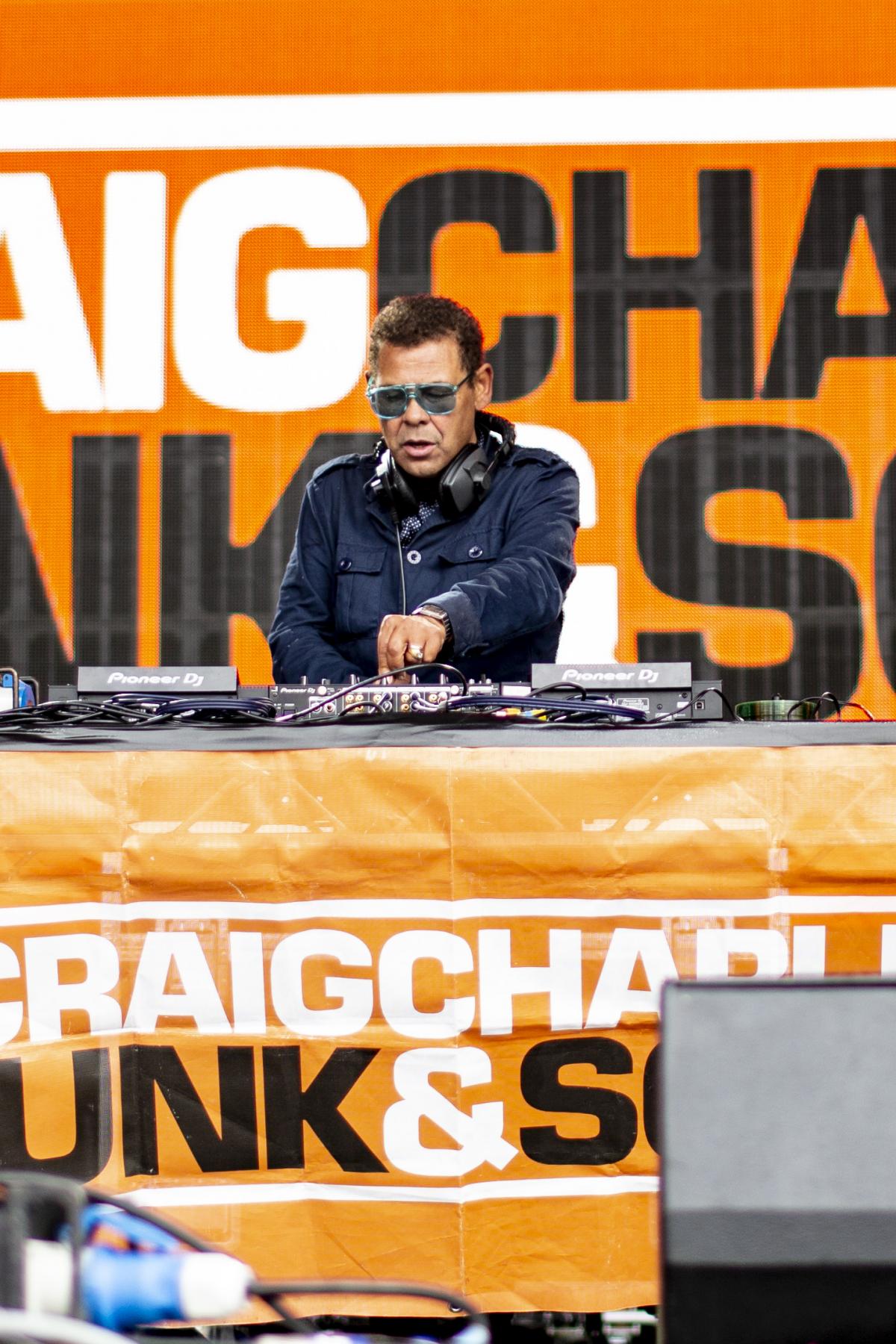 Pictures from Camp Bestival 2021 at Lulworth Castle.  Photos of Craig Charles by rockstarimages.co.uk. 