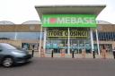 The Homebase store at the Mallard Road Retail Park in Bournemouth which is closing..