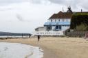 BNPS.co.uk (01202 558833)..Pic: BNPS....The well-heeled residents of Sandbanks are steeling for a battle with developers over plans to replace a historic hotel with a 'soulless' block of flats...Almost 5,000 letters of objection have been lodged