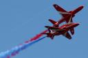 When will the Red Arrows be flying at this year's Air Festival?