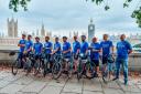 A group of employees and friends of Edens Landscapes took on the mighty challenge of cycling just over 140-miles from Edens’ headquarters in West Parley to Big Ben in Westminster, raising over £10,000 for Dorset Mind.
