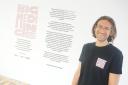 Stuart Semple at GIANT art gallery's first exhibition last year