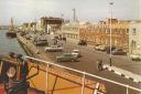 A snapshot of Poole Quay in the 1960’s showing Poole Pottery on the right and in the distance the Power Station chimneys.