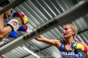 WIBA World Title fight - Photo credit YAHUSHI OBE - Denise Castle Punching-3