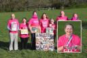 Four generations take part in Race for Life including (l-r) Brian Read, Rosie Nippard, Andy Malloch, Tracey Malloch, Calum Malloch, Malcolm Sturgess, Russell Nippard