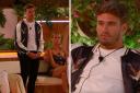 (left) Luca and Jacques on Love Island. Credit: ITV and eBay