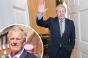 Christchurch MP Sir Christopher Chope, inset, has thanked Boris Johnson for his service