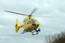 South Western air ambulance helicopter