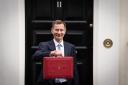 File photo dated 16/03/2023 of the Chancellor of the Exchequer, Jeremy Hunt, who took control of the nation's finances a year ago on Saturday, amid political chaos and turmoil in the financial markets caused by former prime minister Liz Truss's