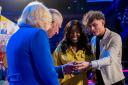 As part of Blue Peter's Coronation Celebration special King Charles and Queen Consort Camilla were awarded the children's TV show's highest honour