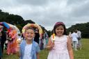 Children enjoying ice cream at Bournemouth's Eid al-Adha celebrations.