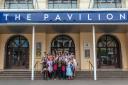 Students from BIGLITTLE Theatre School perform Broadway Showtunes at the Pavilion Theatre in Bournemouth, July 2023