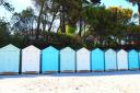 Beach huts for sale at Avon Beach