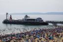 A busy Bournemouth beach on Saturday. Image: Newsquest