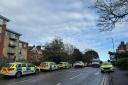Police patrol cars in Boscombe, Bournemouth