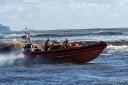 The Mudeford Servant Atlantic 85 lifeboat and crew