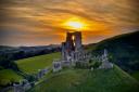 Corfe Castle by Ming Mok of the Dorset Camera Club