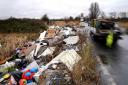 An incident of fly-tipping