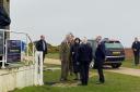 LIVE: Princess Anne in royal visit to Hengistbury Head  - updates