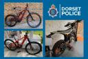 Police have released images after three bikes were stolen