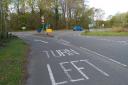 A CCTV camera has been installed to enforce the no-right-turn rule at the  junction of Staplewood Lane and the A326